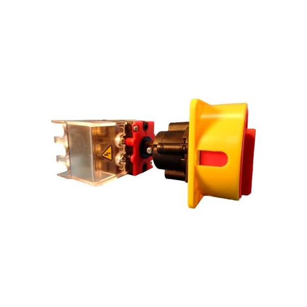 Springer Controls Co Disconnect Switch, Nonfusible, 3PST-NO, Three Phase, Indoor, Rotary Handle, Plastic ML1-040-DR3 - main